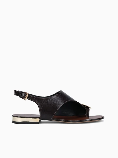 Amélie Chocolate Cracked Couro