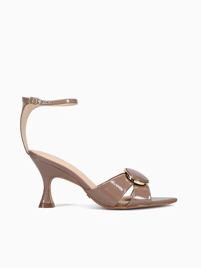 Isabellee Grigio Glossy Patent Leather