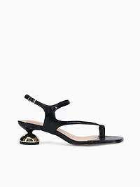 Juliettee Black Glossy Patent Leather