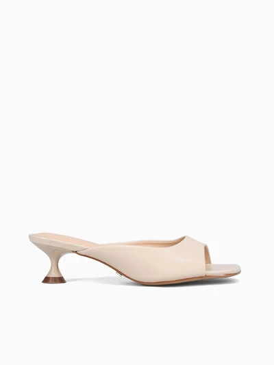 Colette Cream Glossy Patent