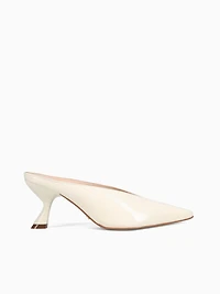 Rosalie White Glossy Patent Leather