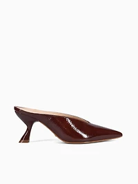Rosalie Conhaque Glossy Patent Leather