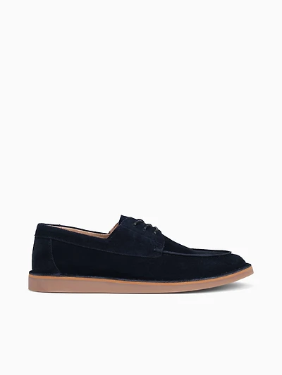 Robbie Navy Suede