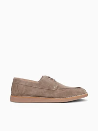 Robbie Khaki Suede