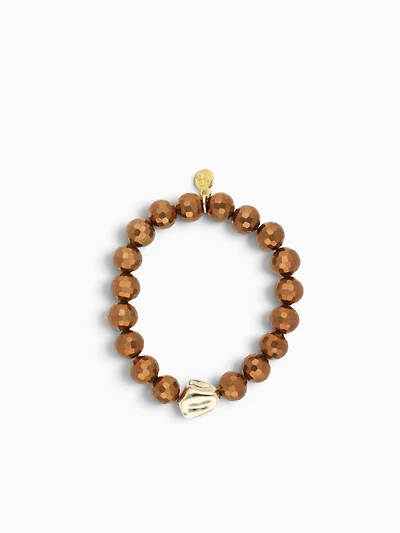 Bronze Disco Bracelet