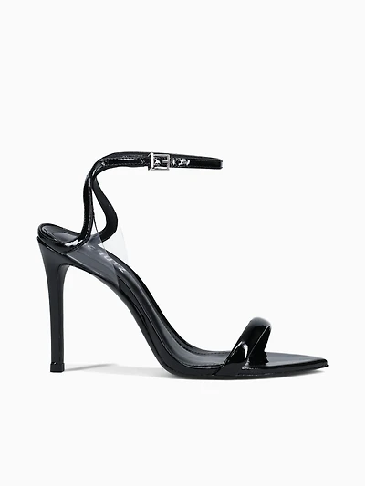 Erandi Black Transparente patent Vinil