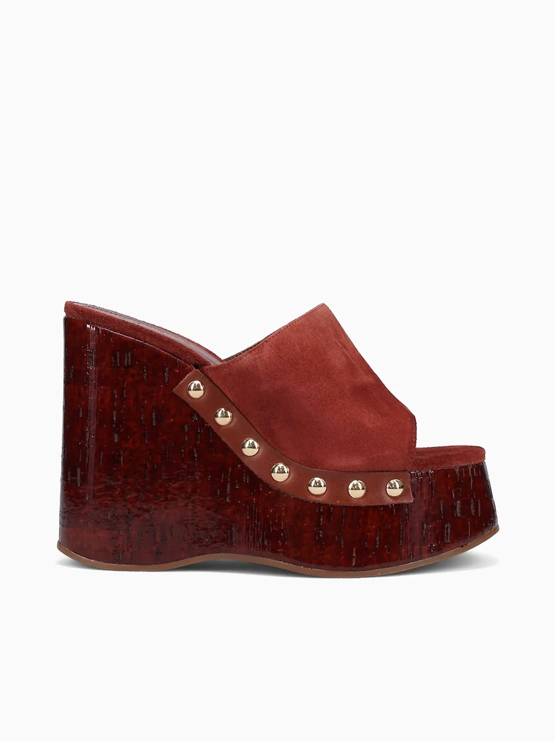 Yoali Warm Toffee Suede Leather