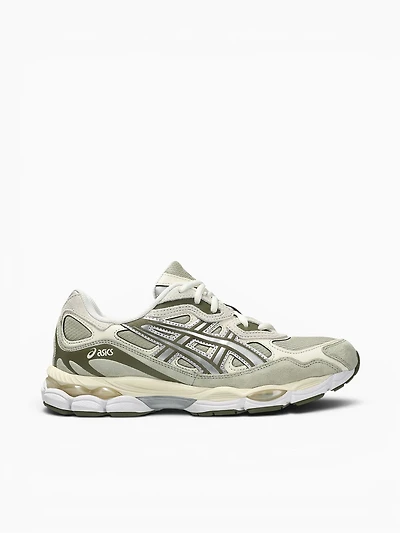 Gelnyc Khaki Powder Suede Mesh