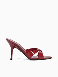 Symone Rusty Patent Cow Leather