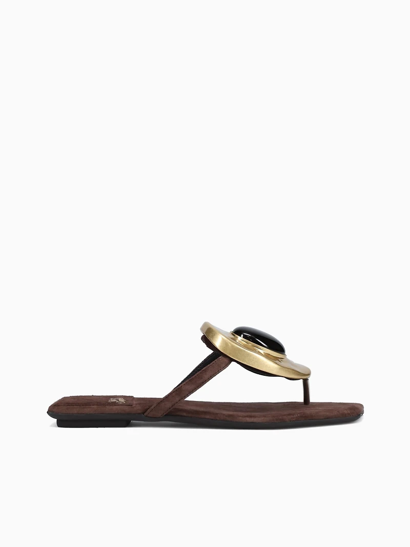 Bazaar Brown Suede Kid