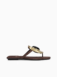 Bazaar Brown Suede Kid