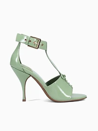 Outcast Green Patent Cow Leather