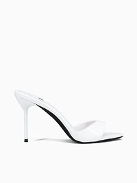 Cesoire White Patent Cow Leather