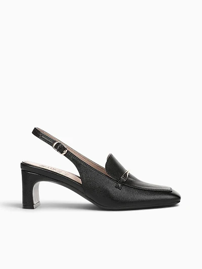 Cypress Black Leather