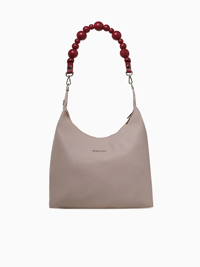 Lola Shoulder Bag Avellana X Merlot