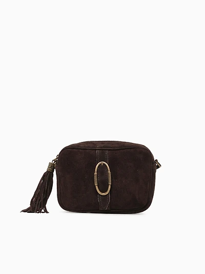 Paris Boho Buckle Crossbody Oro