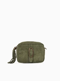 Paris Boho Buckle Crossbody Acciaio