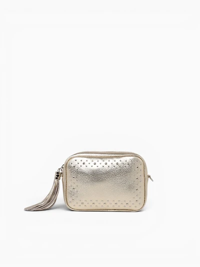 Paris Studs Crossbody Platino
