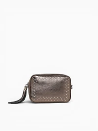 Paris Studs Crossbody Grigio