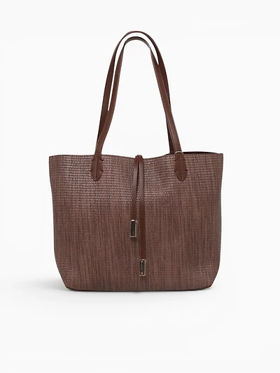 Carryon Tote Brown Brown