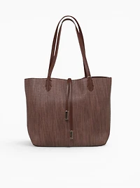 Carryon Tote Brown Brown
