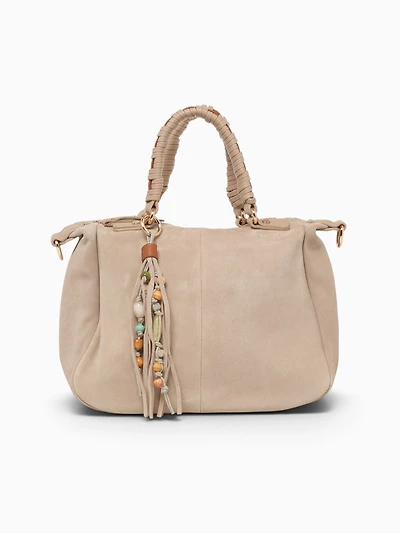 Diana Top Handle Beige