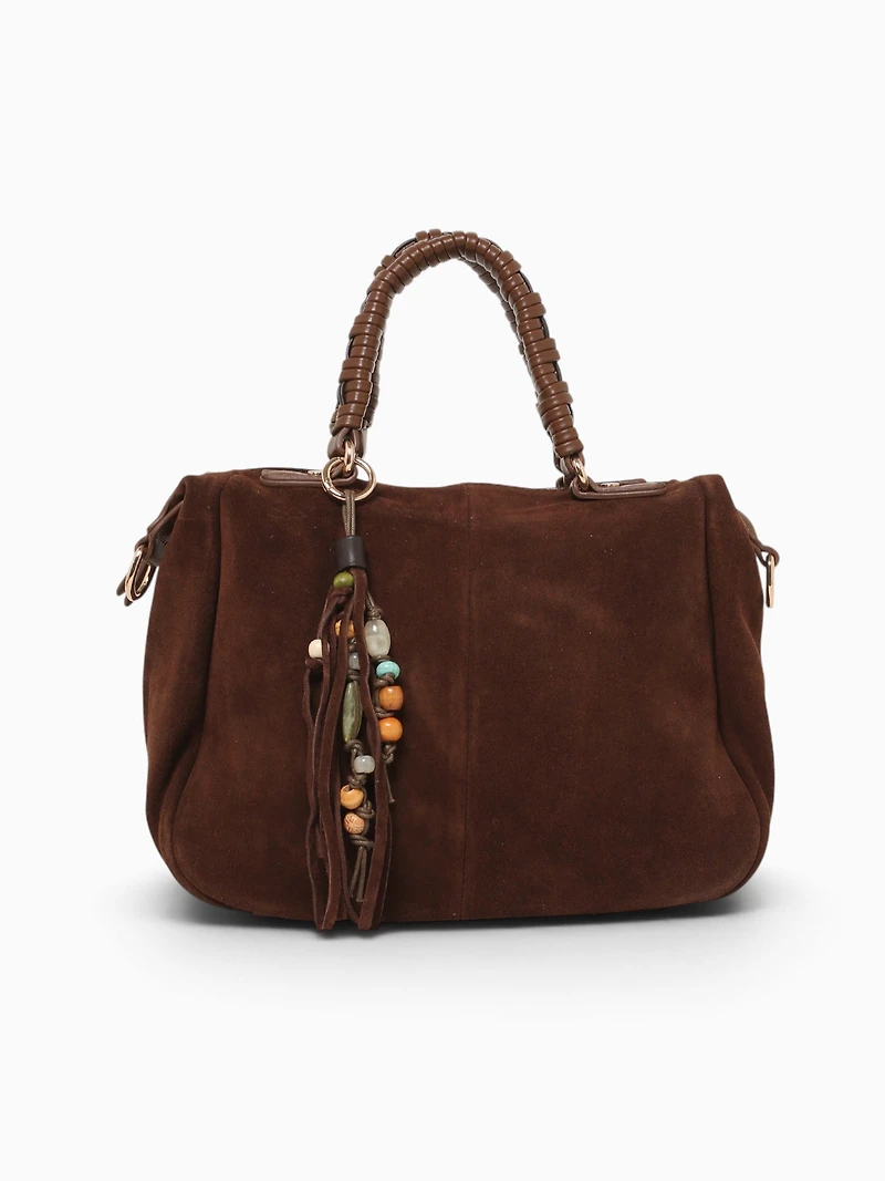Diana Top Handle Brown