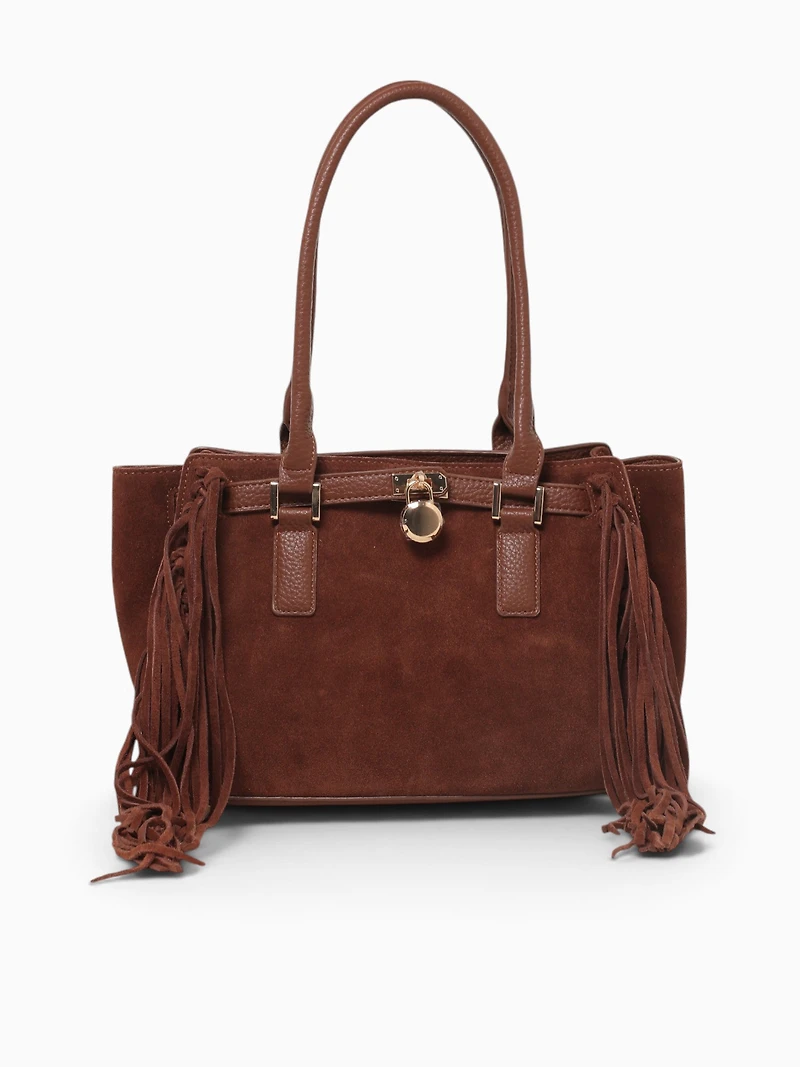Western Ew Shoulder Bag Brown