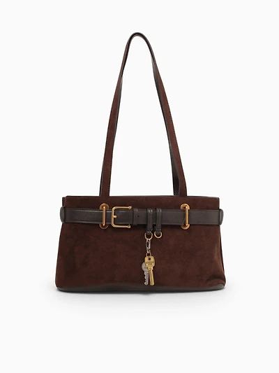 Elisse Shoulder Bag Brown