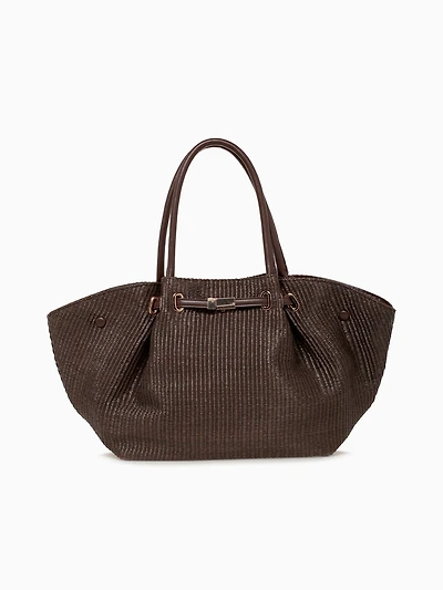 Kaia Tote Chocolate