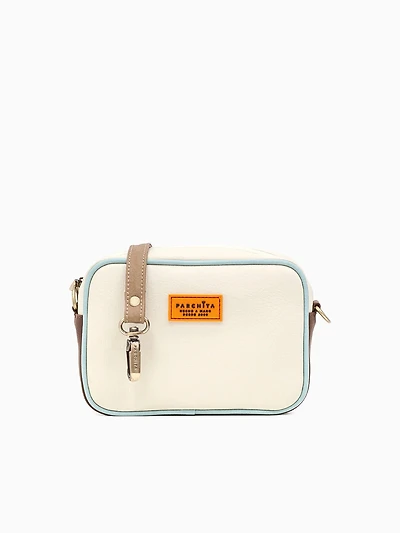 Bandolera Mika Beige X Marron