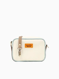 Bandolera Mika Beige X Marron