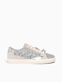 Scarlett Silver Glitter