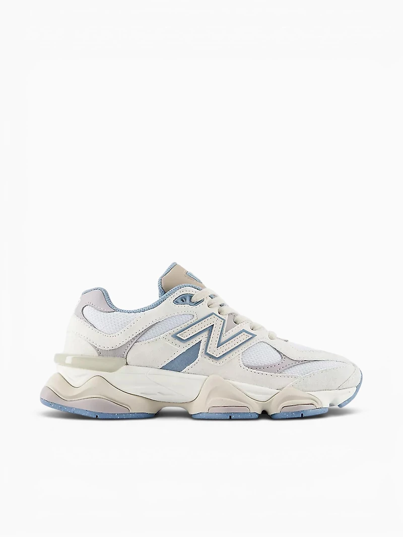 9060 Zinc Blue Suede Mesh