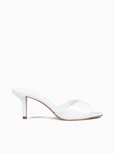 Maarva White Leather