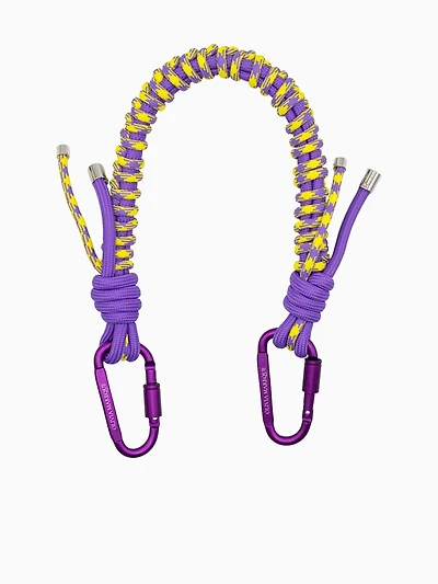 Nylon Chain 60cm Yellow Purple