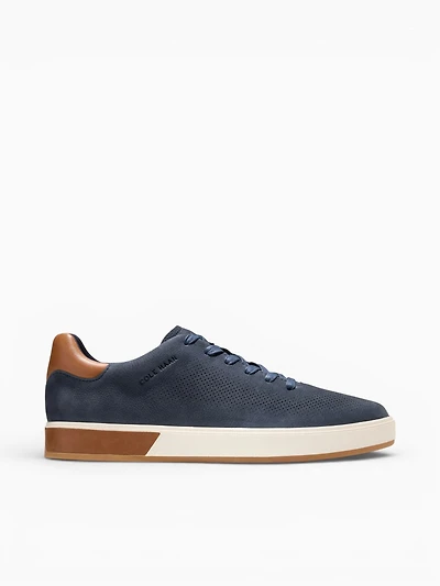 Grandpro Angleace Navy Blazer Suede
