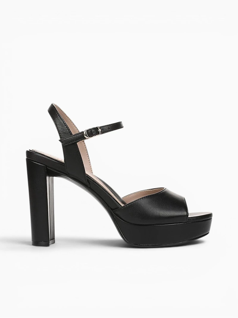 Marigold Black Leather