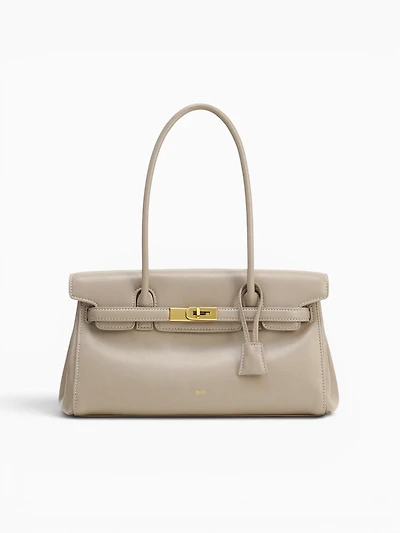 Yara Shoulder Bag Gray Apricot