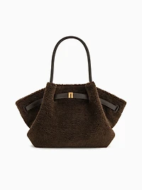 Hana Medium Tote Bag Dark Brown
