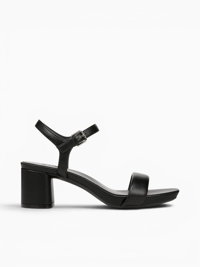 Izzy Black Leather
