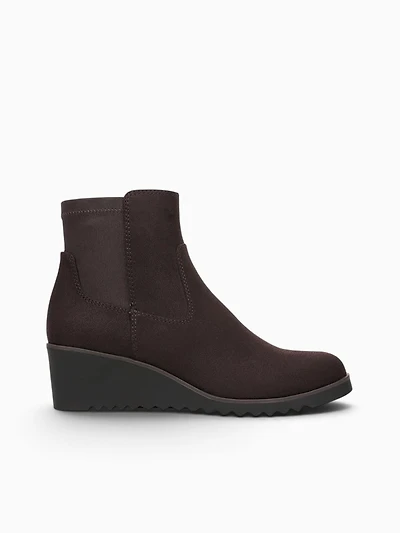 Zionne Dark Chocolate Suede