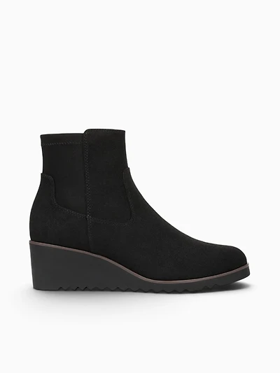 Zionne Black Suede