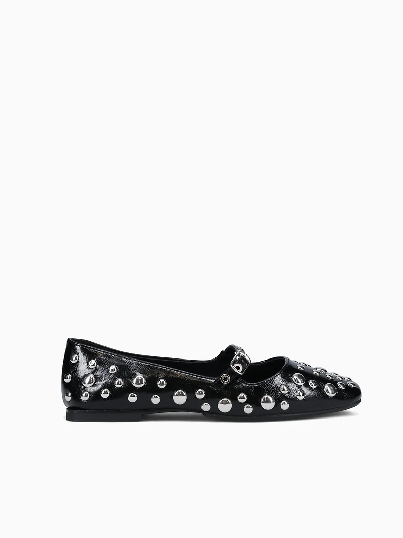 Adaia Black Nappa Shine