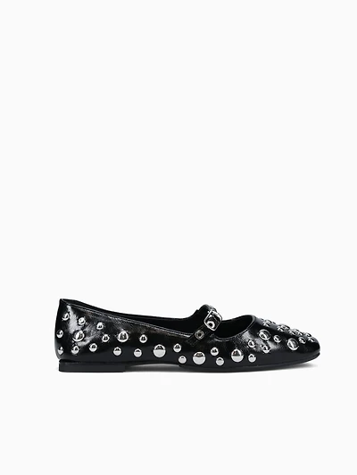 Adaia Black Nappa Shine