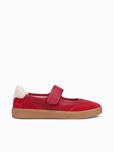 Nanet Crimson Leather