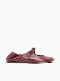 Cornel Oxblood Leather