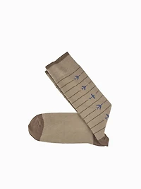 Novelty Socks  Khaki