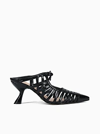 Scarlet Black Patent