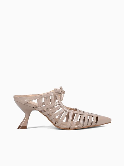 Scarlet Taupe Patent